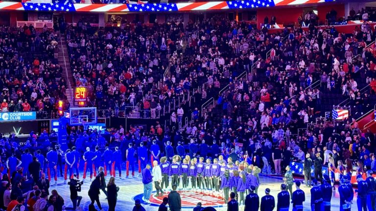 Detroit Pistons fall to the Orlando Magic 112-109 at Little Caesars Arena. Cade Cunningham led all scorers with 26 points. Story by Brandon Dent. Photo Credit: Brandon Dent.