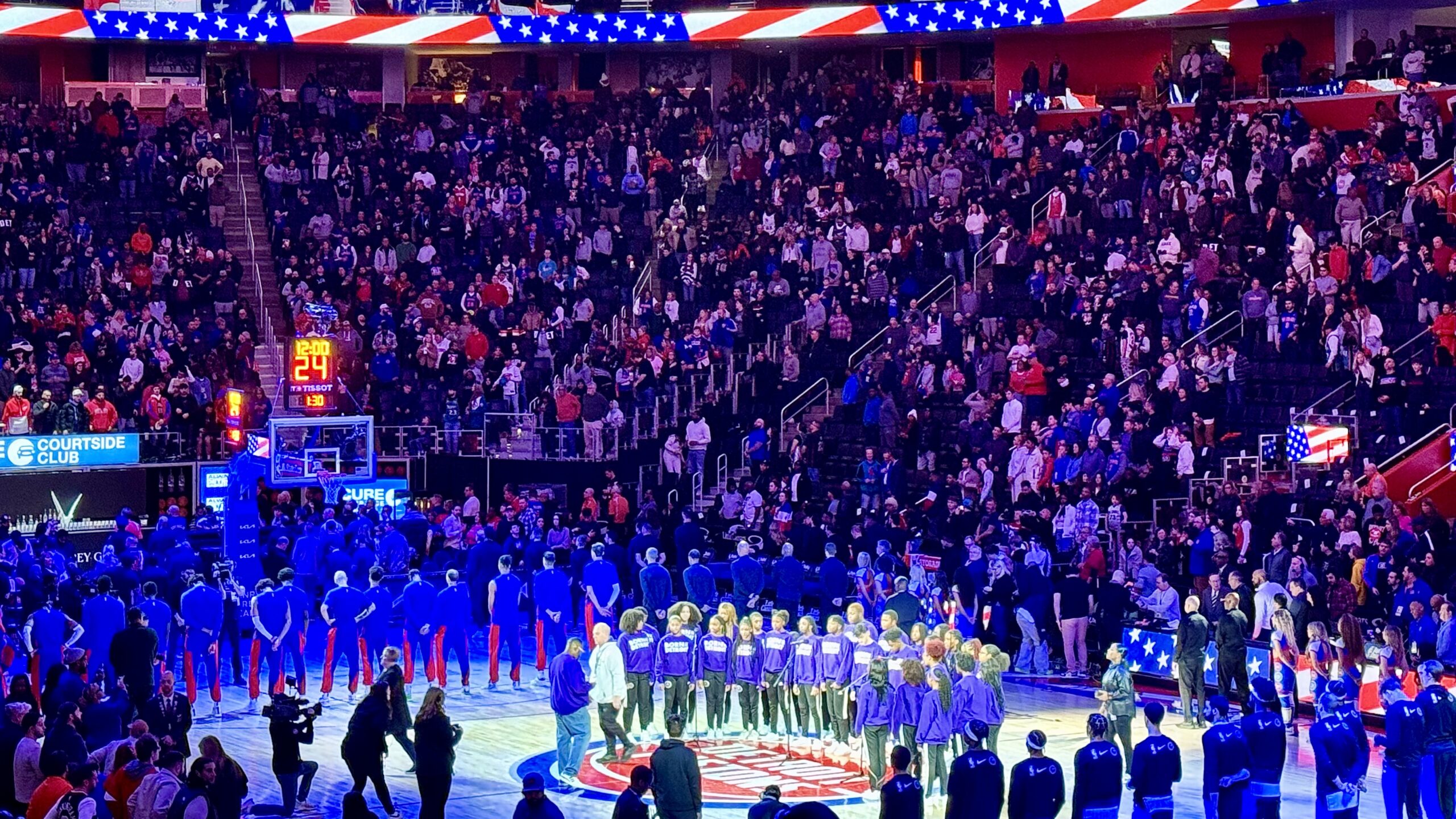 Detroit Pistons fall to the Orlando Magic 112-109 at Little Caesars Arena. Cade Cunningham led all scorers with 26 points. Story by Brandon Dent. Photo Credit: Brandon Dent.
