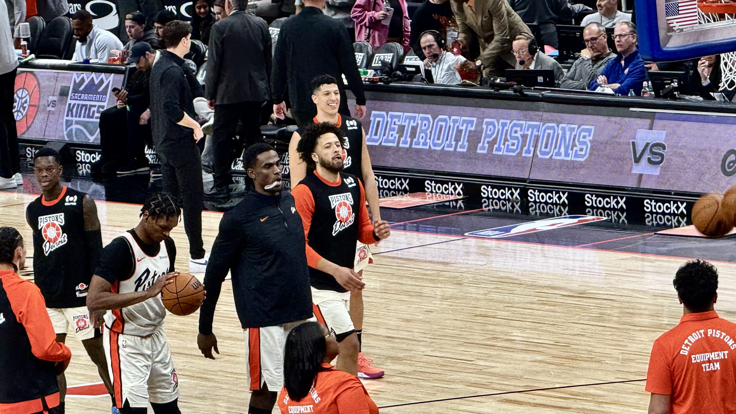 The Detroit Pistons look for more as they clinch a top 6 playoff spot. Article by Brandon Dent. Photo Credit Brandon Dent.