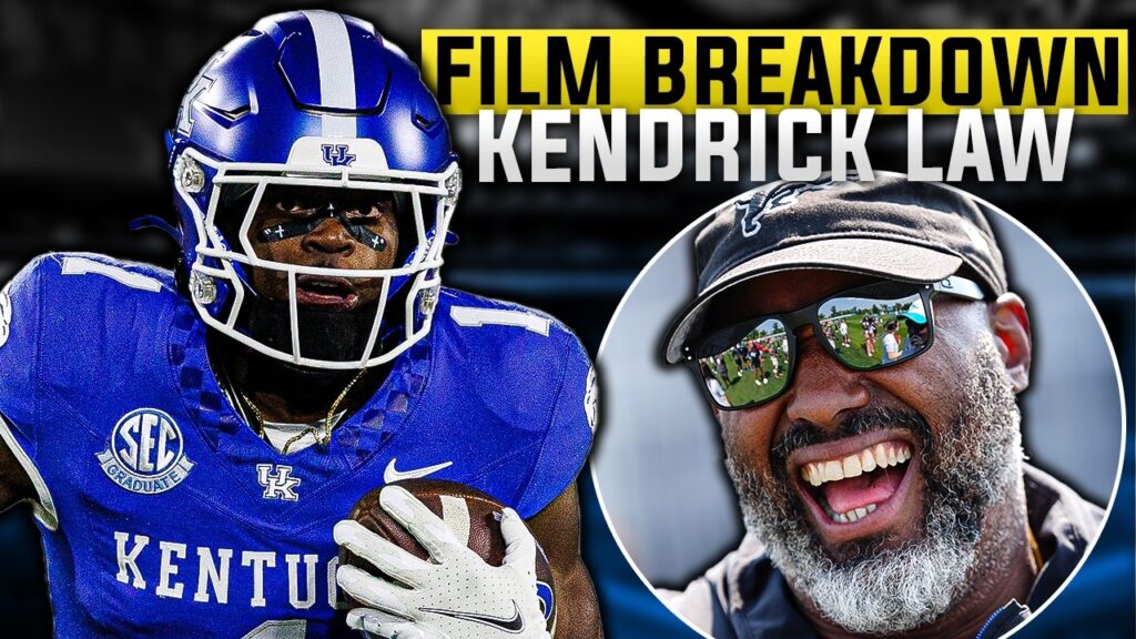 Kendrick Law Has a 42-Inch Vert and Jumped Over Two Defenders. His Route-Running? That's Another Story.