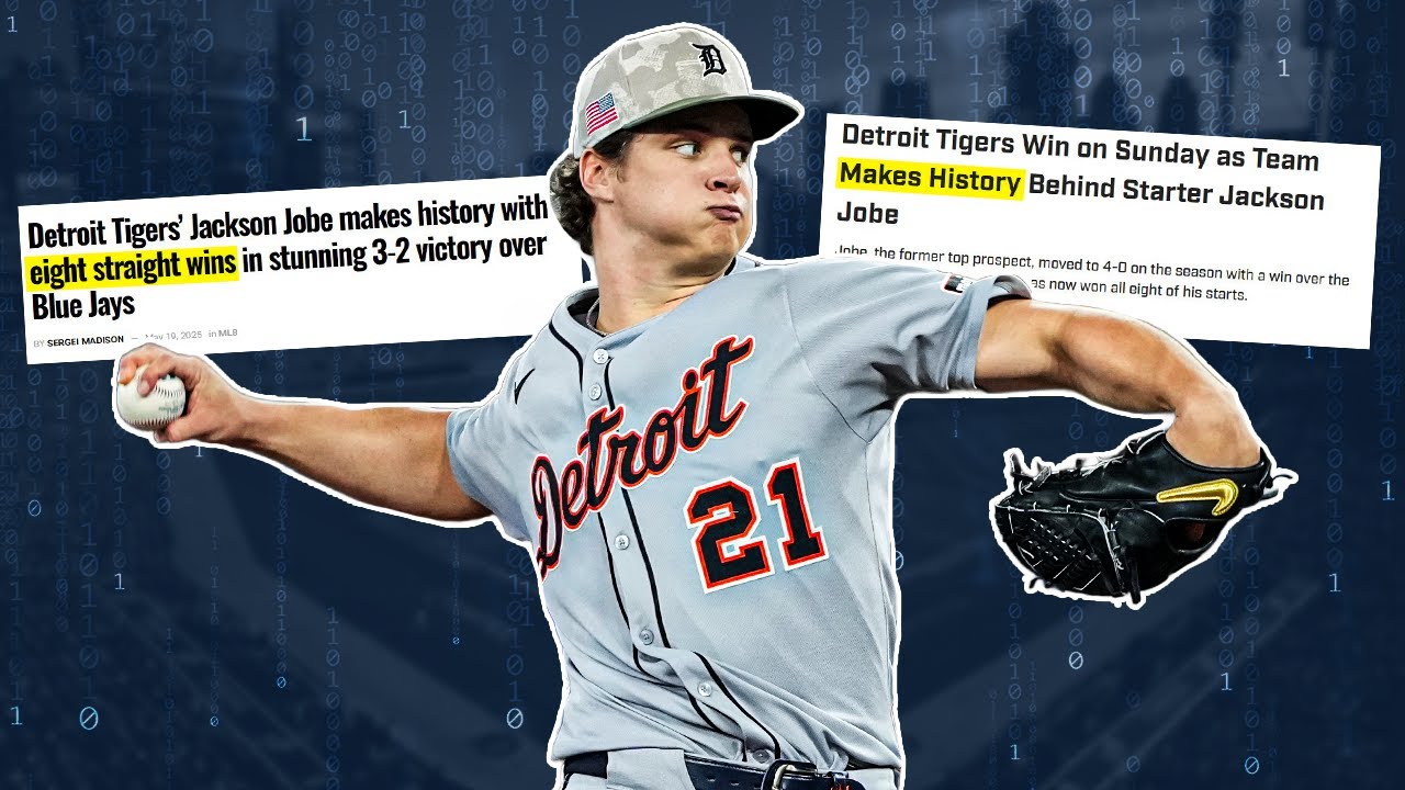 Jackson Jobe Just Made Detroit Tigers History — And He's Only Getting Started