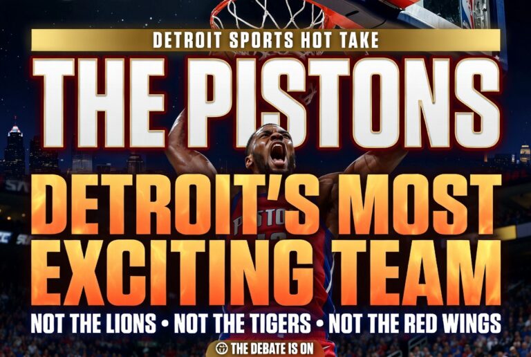 Pistons, not the Lions, Detroit's Most Exciting team"