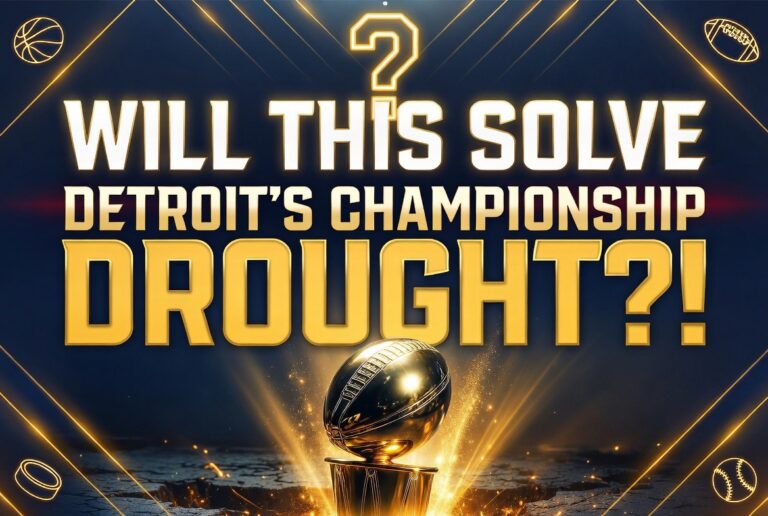 Will this solve Detroit's championship drought?!