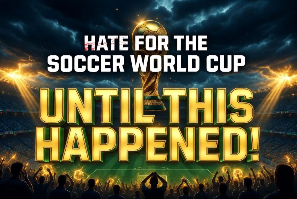 I Hated The World Cup Of Soccer, Until This!
